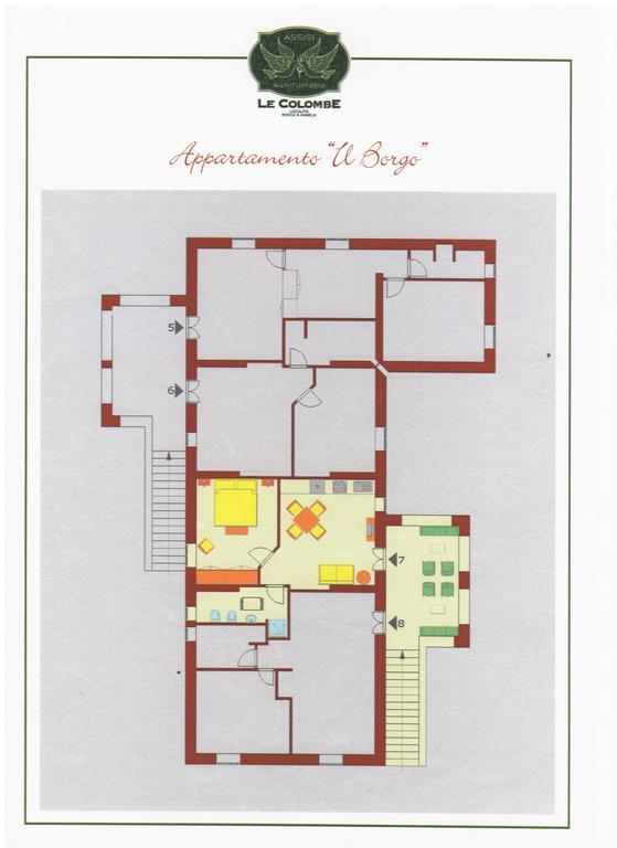 Agriturismo Le Colombe Assisi Bilik gambar