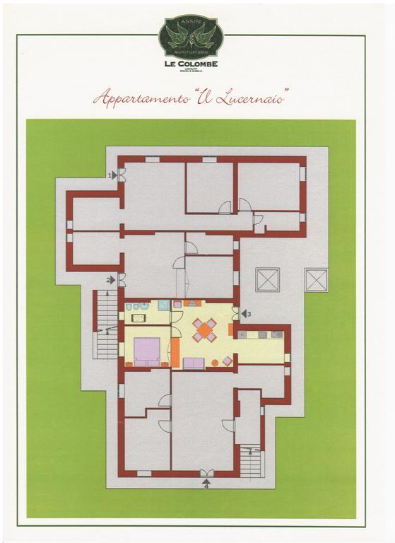 Agriturismo Le Colombe Assisi Bilik gambar
